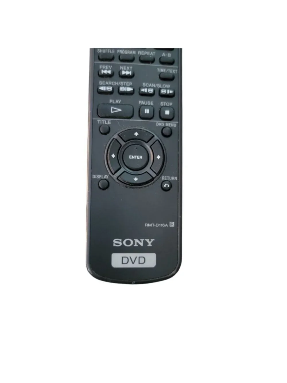 Genuine Sony DVD Remote Control RMT-D116A Tested and Works